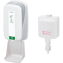 サラヤ　ディスペンサーセット　電池付き オートソープディスペンサー】電池式から充電式へ！自動で泡